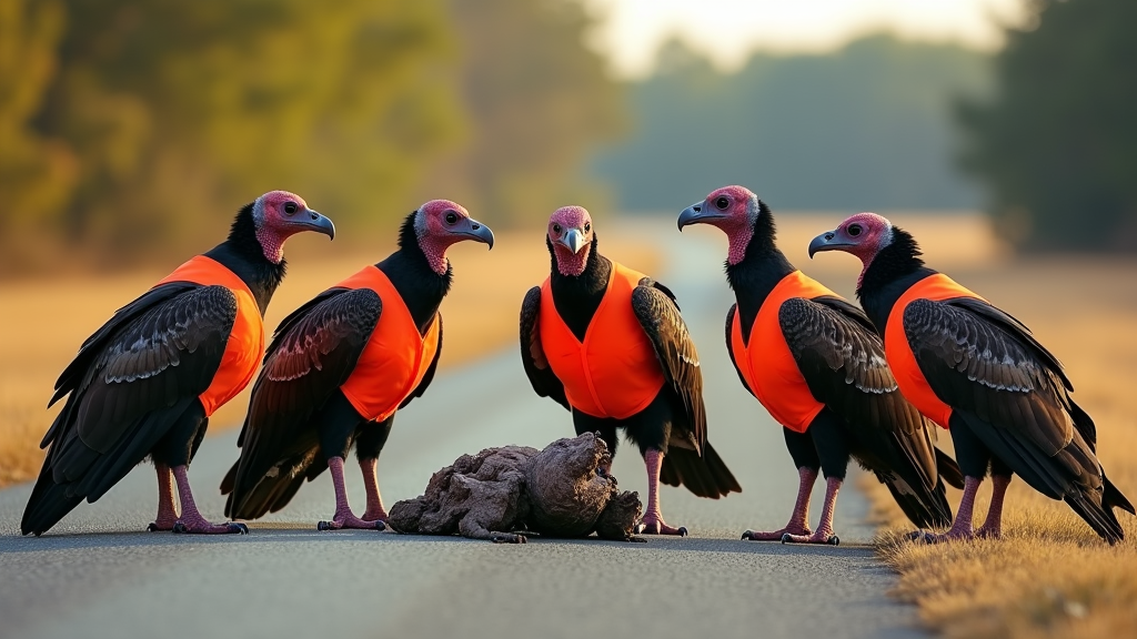 The crew in a strategy meeting